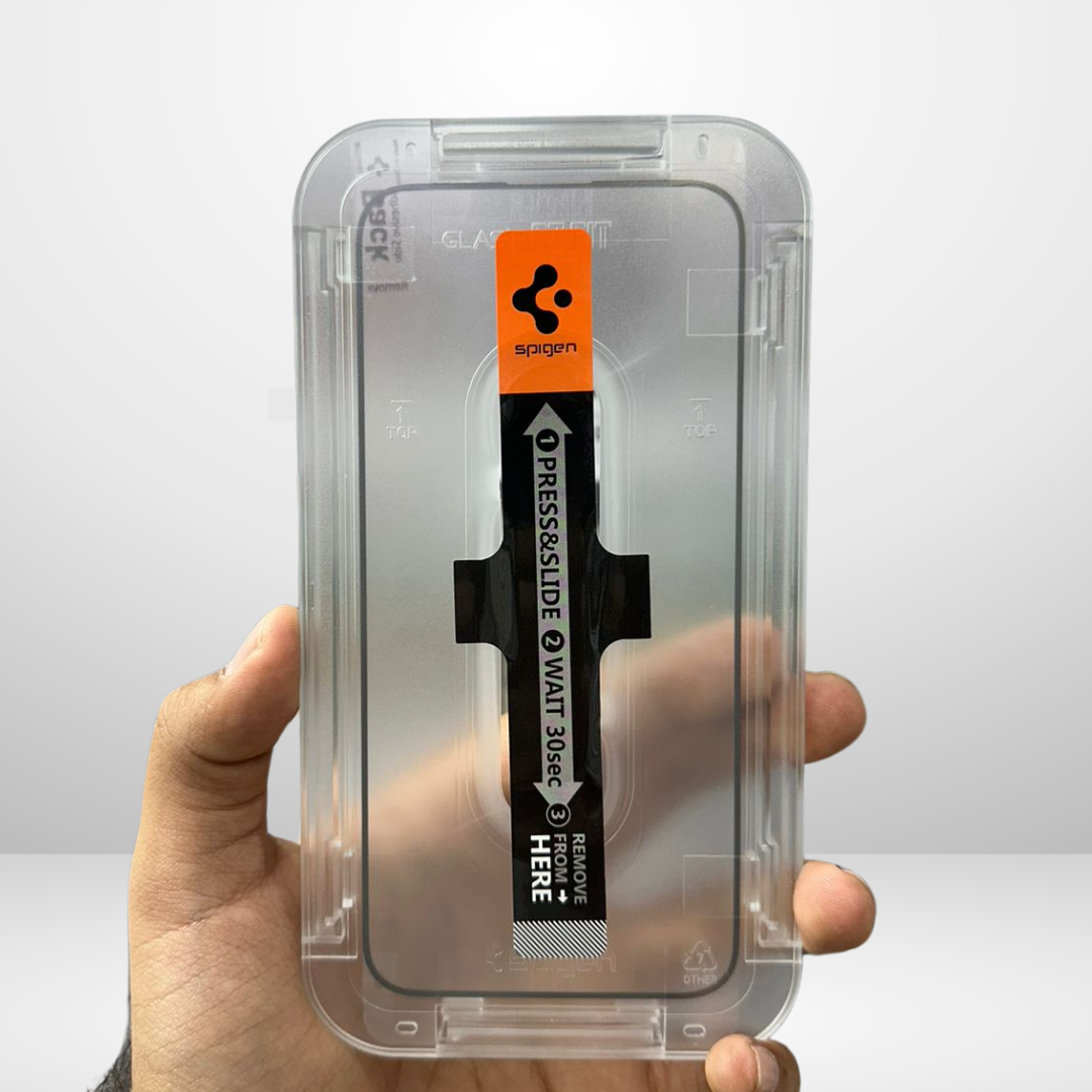 Self Install SP Ez Fit Tempered Glass Screen Protector Guard For Iphone 15/16 Series